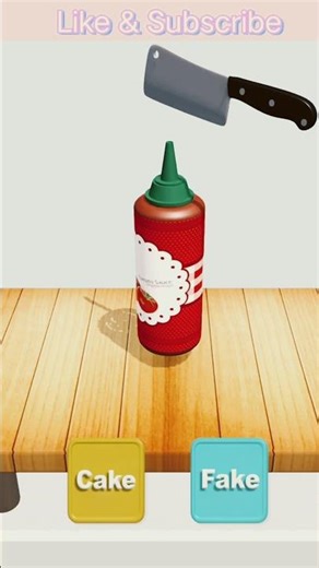 Cake or Fake? 😱 Can You Guess in 3 Second! #shorts