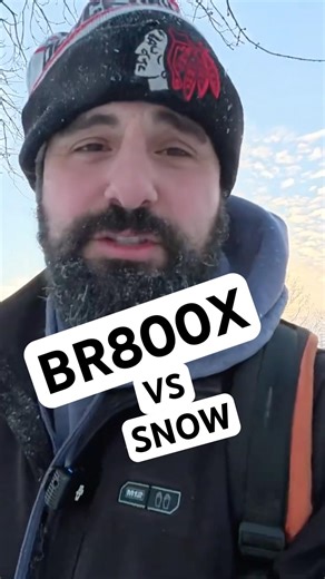 DOES IT REALLY WORK? LEAF BLOWER VS SNOW