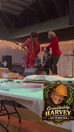 Granddaddy Harvey and the little stars ￼