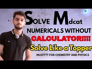 How To Solve Mdcat Numericals Without Calculator ✅