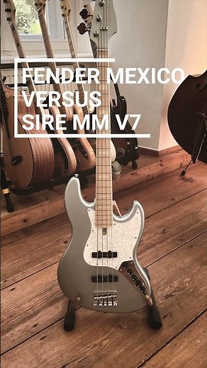 Fender Jazz Bass Player Series VS. Sire Marcus Miller V7 #shorts
