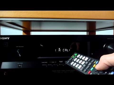 Sony STR-DH520 Speaker pattern & Auto Calibration