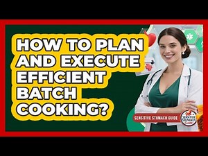 How To Plan And Execute Efficient Batch Cooking?