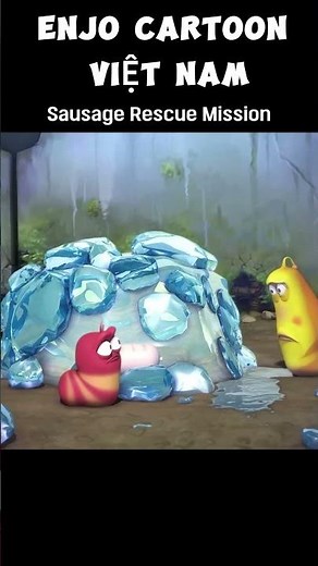 Larva Cartoon | SAUSAGE RESCUE MISION | #shorts #cartoon #larvatuba #animation