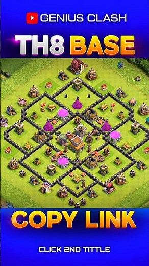 TH8 War and Farming Base Layout's! #th8base