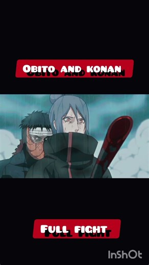 Obito vs konan full fight #naruto