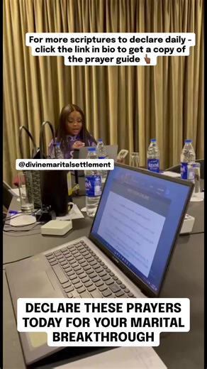 Make sure to share these prayers with a sister friend ☝🏾 Follow for more prayers For more divine marital settlement warfare prayers - get a copy of my prayer guide This prayer guide will help you pray targeted scripture-based prayers, overcome delays, align your heart with God’s will, and stand firm in your waiting season Inside, you’ll get scriptures to declare daily, a simple structure for your prayer time, and space to track what God is doing as you pray Click the link in bio to get a copy☝�