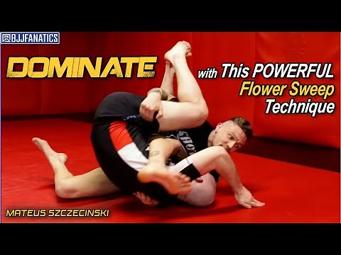 How to Do the Jiu Jitsu Flower Sweep by Mateus Szczecinski