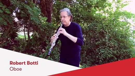 New York Philharmonic oboist Robert Botti performs — what else? — “Gabriel’s Oboe” by Ennio Morricone. Robert is joined by the birds out in Westchester, N.Y., for Concerts in the Parks @ Home, our way of recreating the magic of the annual Concerts in the Parks. Visit nyphil.org/parksathome for more ways to participate, and tune in to our all-star broadcast tomorrow (Thursday, June 25) at 7:30 PM EDT on Facebook and YouTube! | New York Philharmonic