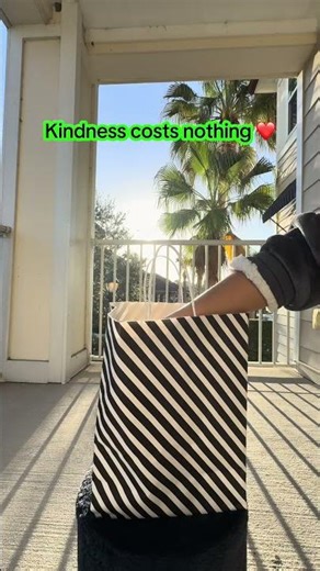 A small surprise for the person who keeps our pool clean every week #giftwithlove #kindness