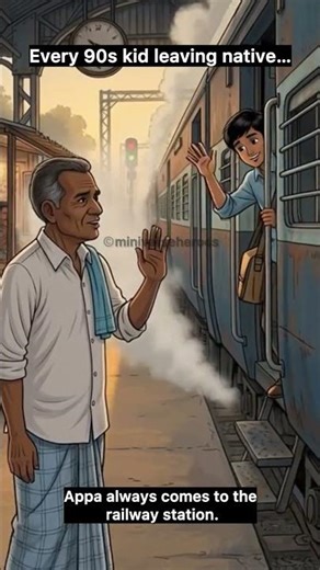 Appa Silent Love – 90s Kid Railway Station Goodbye