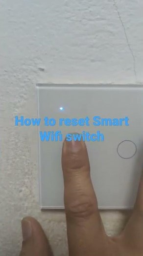 how to reset smart wifi switch