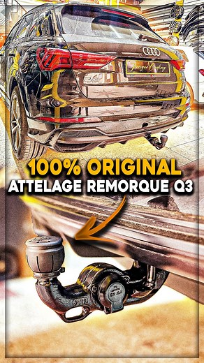 3K views · 61 reactions | Installation attelage remorque audi Q3 original #audiq3 #q3sportback #rsq3sportback #audiq3sline #audisport #audiq3quattro | Tanger Coding | Facebook