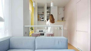 Kyiv compact designer apartment Ukraine - 32sqm/344sqft