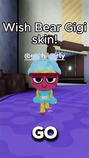 New Wish Bear Gigi skin in Roblox Dandy's World! #roblox #dandysworld #robloxdandysworld #shorts