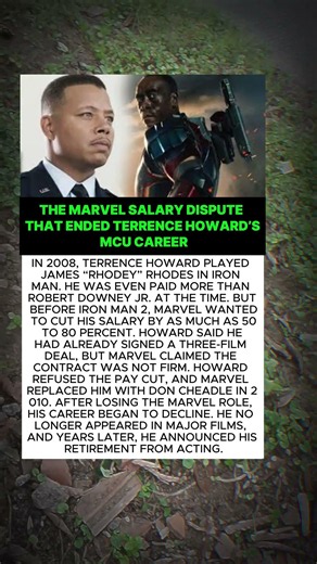 How an 80% Pay Cut Ended Terrence Howard’s Marvel Career After Iron Man