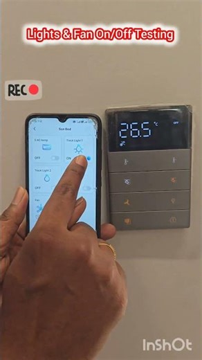 Schneider Electric KNX Thermostat ⚡ Smart Lighting & Climate Control #home #smarthome