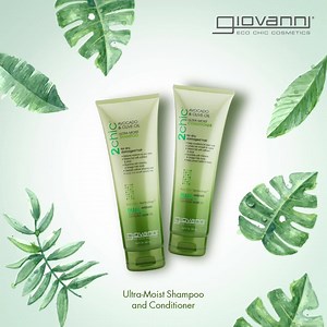 Hydrate and nourish your hair with Giovanni's Ultra-Moist Shampoo and Conditioner! It will drench each strand in moisture, restoring healthy lustre as you lather it on. Say hello to luscious hair: https://goo.gl/GRHV2p #giovanni #giovannihairsg #sasa #lazada #redmart #maimeescorner #salonqualityhaircare #giovannihaircare | Giovanni Singapore