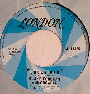 Blake Fordham With Crowbar - Uncle Pen