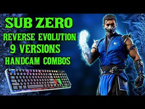 ❄️ SUB-ZERO EVOLUTION COMBOS – FULL CHAIN (MK1 → Trilogy) – 9 VERSIONS • Keyboard Handcam ⌨️