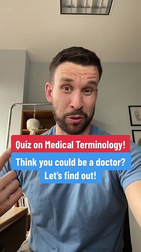 Medical Terminology Quiz: Test Your Knowledge!