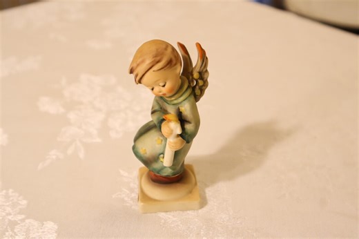 Vintage Porcelain Hummel Goebel "heavenly Angel" Made in West Germany - Etsy