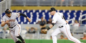 Can you tell whether the baserunner managed to escape this rundown or not?