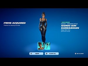 How To Get Iconic Kim Kardashian Skin NOW FREE In Fortnite (Unlock LEGO Iconic Kim Kardashian Style)