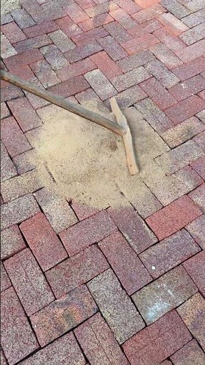 Paving Tile Grouting Tips! Use This Tool to Easily Fill Sand.
