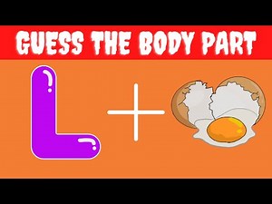 Guess the Body Parts by Emoji? 🤔 #trending #quiz #quiztime #emojichallenge #emojigame #trendingvideo