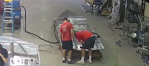 Time-Lapse of Speed Boat Being Built