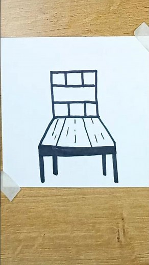 How to Draw a Chair Step by Step – Easy Furniture Drawing