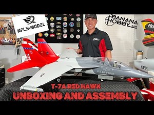 Xfly-model T-7A Red Hawk 80mm unboxing and assembly