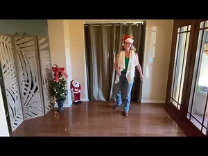 🎄easy Christmas Line Dance HOLIDAY SONG SWAP for Kids #christmasmusic #dance