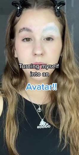 One of my fav looks!!! 💙💙 #avatarthelastairbender #makeup #foryou #foryoupage