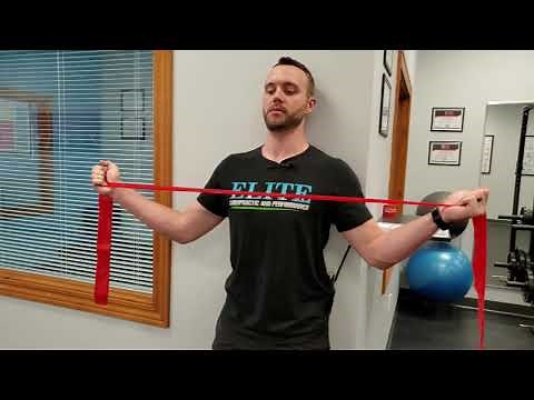 Desk Posture Exercise | Wall W with Chin Nod | Chesterfield Chiropractor