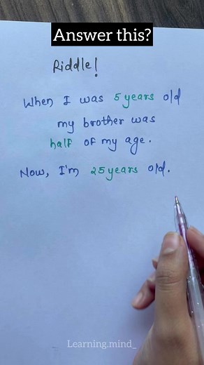 165K views · 459 reactions | Answer this? | Learning Mind | Facebook