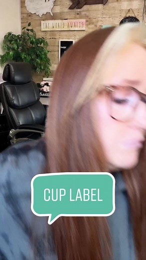 What label will you put on your cup? @Cricut UK & Ireland #cricut ad