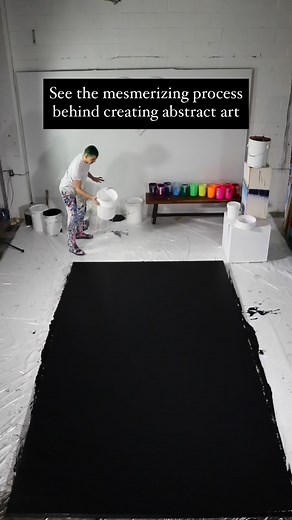 Callen Schaub is a Canadian abstract artist known for his vibrant, high-energy paintings created using tools like trapezes, pendulums, and spinning machines. Through openly sharing his creative process, Schaub inspires people globally to join his “Fake Art” movement, spreading positivity and color one artwork at a time. 🎨 Artist: @callenschaub #art #painting #abstract | Arts Terra