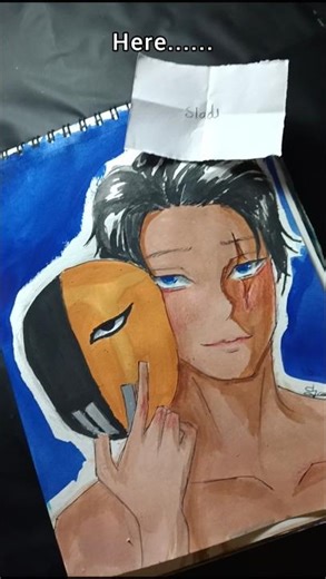 slade from teen titans #painting #art #teentitans #drawing #cocoartisan