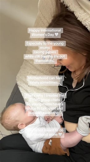Happy International Women’s Day to all the incredible women and especially the young mums doing their best every single day 🤍 If you’re a young mum and need support, our TYMC group chats are always open. DM me TYMC to be added x #InternationalWomensDay #YoungMum #UKMums #MumCommunity #TheYoungMumsClub