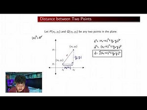 [Math 20] Lec 1.4 The 2 Dimensional Coordinate System