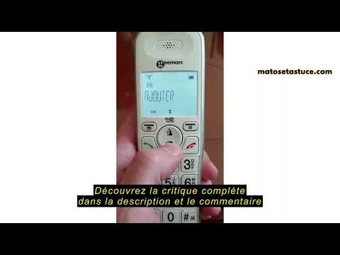 Avis sur la Geemarc Amplidect 295 Duo - Téléphone Amplifié sans Fil et Son Combiné Additionnel avec