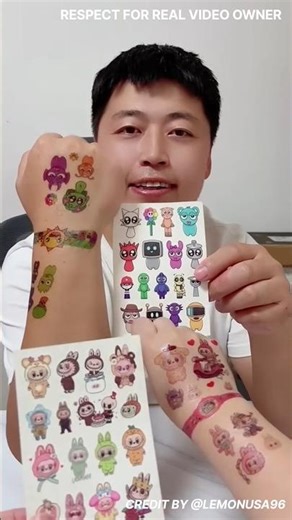 Amazing Labubu & Rhythm Box Stickers 😌 Must Watch Till the End!