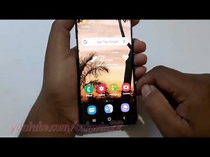 Samsung Galaxy S10 : How to adjust screen zoom (android pie)