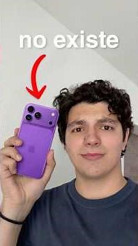 Un estafador intentó reclamar un iPhone 17 Pro Max color morado que no existe!!!