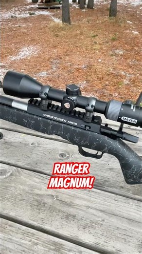 .17 HMR Christensen Ranger Magnum | Lightweight Rimfire Perfection #Shorts #rimfire #riflesetup