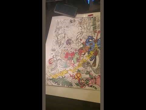 comic manga art live