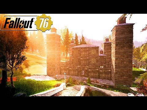 BUILDING THE BIGGEST MEDIEVAL FORTRESS IN FALLOUT 76: Best Bases & Locations - Fallout 76 Gameplay