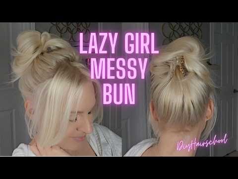 How to Fake a Messy Bun with a Claw Clip (So Easy!)
